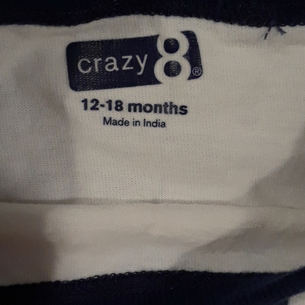 Crazy 8 shirt size 12-18 months - Picture 2 of 4